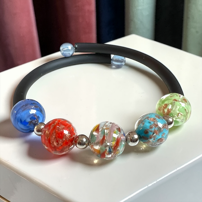 Murano glass bracelet 'Assisi' Aria