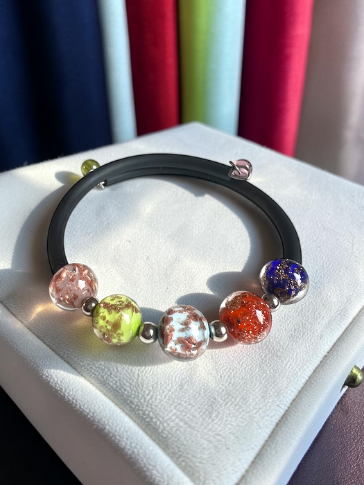 NIEUW!  Murano glas armband  Assisi Incanto