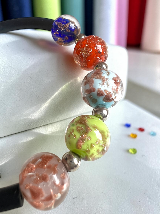 NIEUW!  Murano glas armband  Assisi Incanto