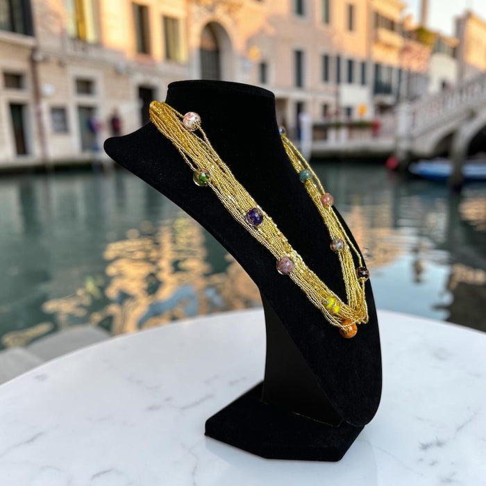 NEW! Mantova — Murano glass necklace | Bella Murano