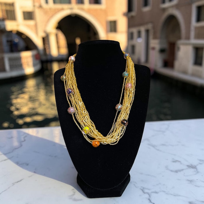 NEW! Mantova — Murano glass necklace | Bella Murano