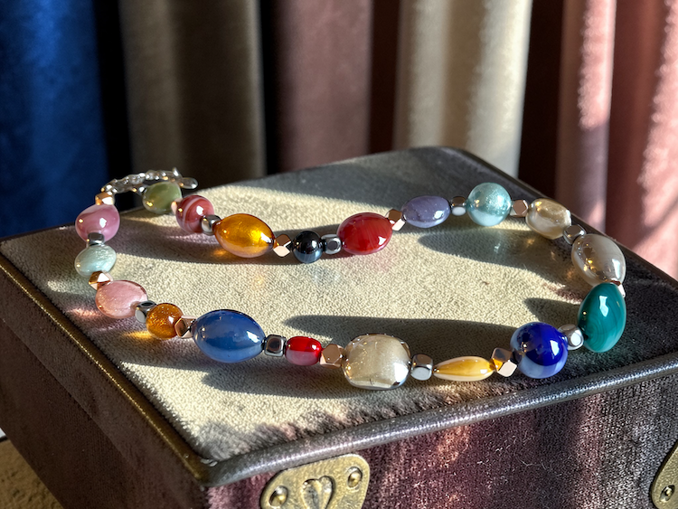 Murano glass necklace 'Ravello' 