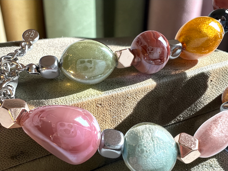 Murano glass necklace 'Ravello' 