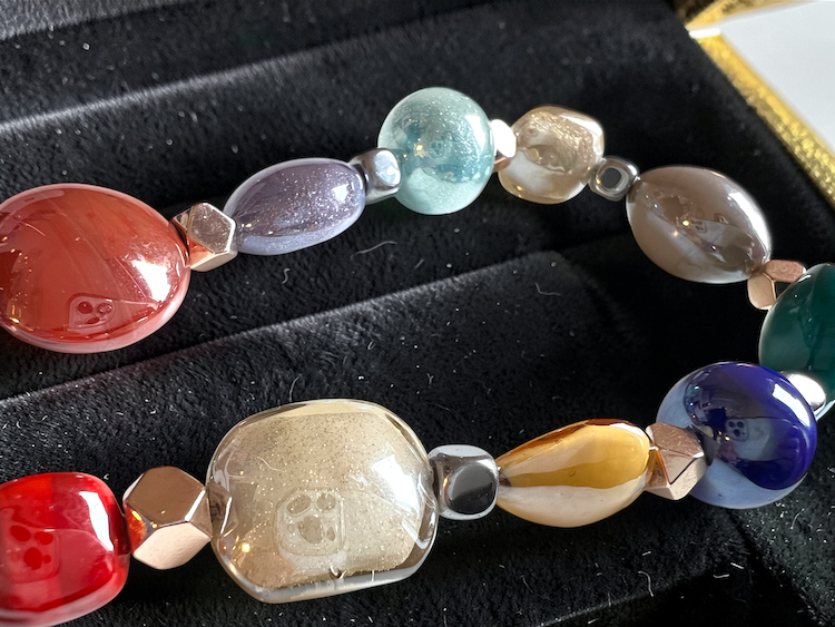 Murano glass necklace 'Ravello' 