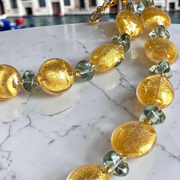 Murano glas halsketting 'Bologna'