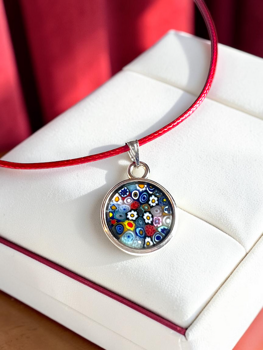 Murano necklace 'Lecce' Rosso