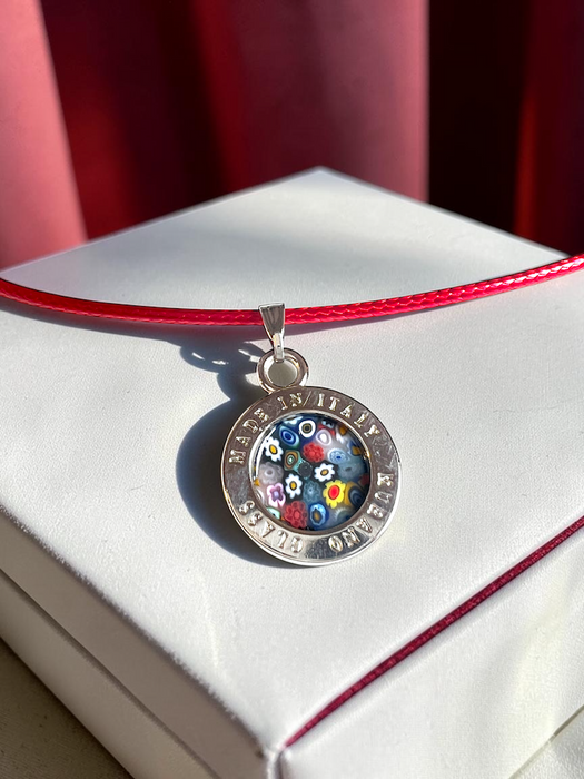 Murano necklace 'Lecce' Rosso