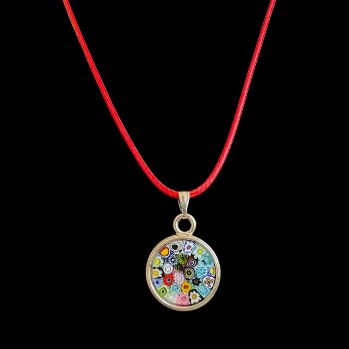 NIEUW! Murano halsketting 'Lecce' Rosso
