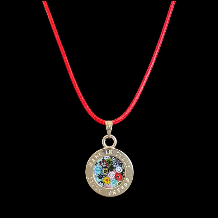 NIEUW! Murano halsketting 'Lecce' Rosso