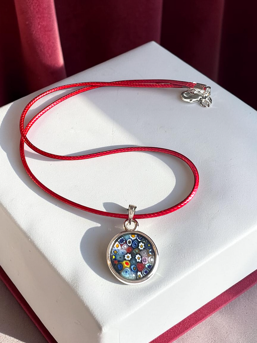 Murano necklace 'Lecce' Rosso