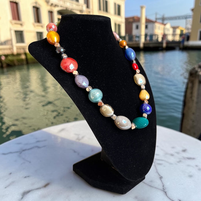 Murano glass necklace 'Ravello' 