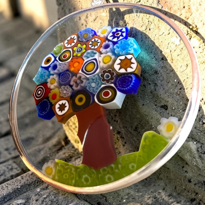NIEUW! Murano glas hanger Alberobello Trasparente