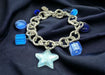 Murano glas armband Milano aqua - handgemaakt aqua blauw Venetiaans glas