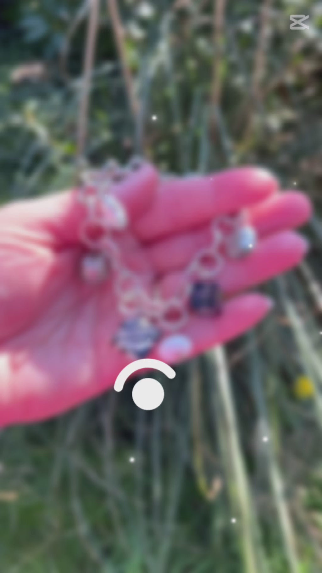 Murano glas armband Milano nero - handgemaakt zwart Venetiaans glas