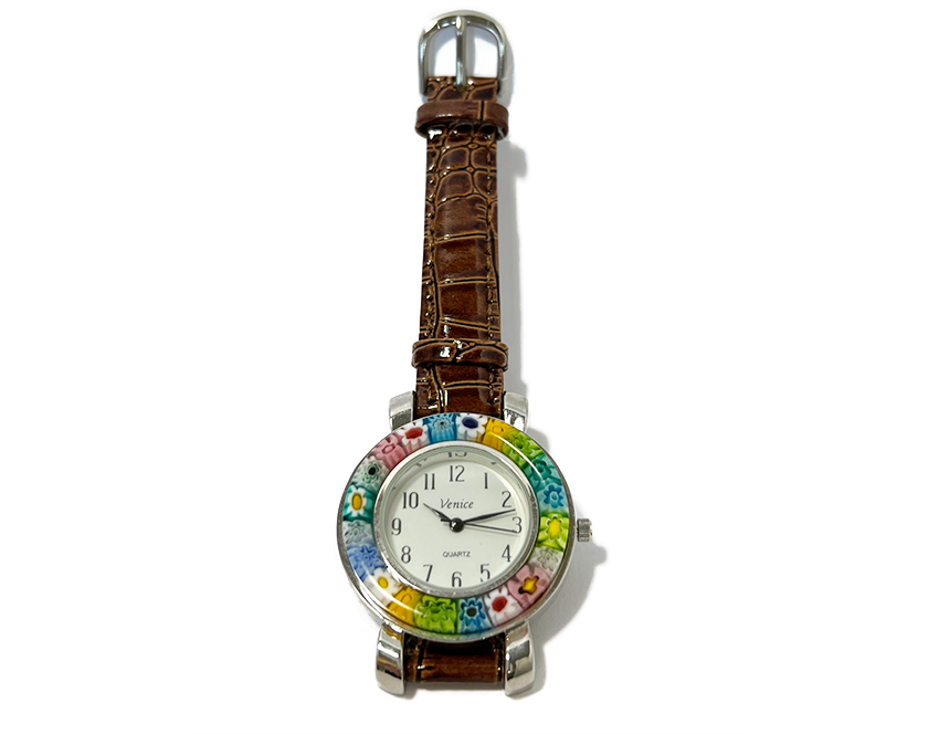 Millefiori watch 'Livorno' Marrone