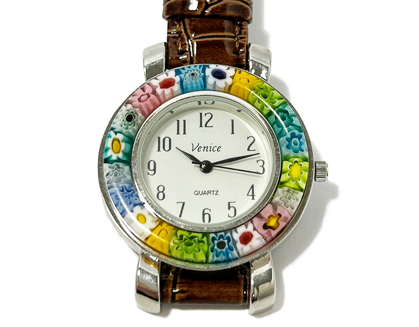 Millefiori watch 'Livorno' Marrone