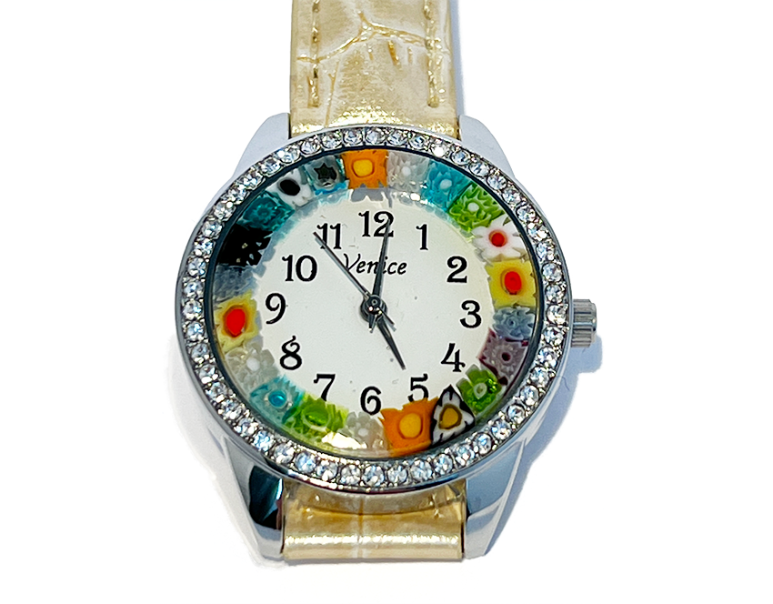 Millefiori watch 'Lucca' Avorio
